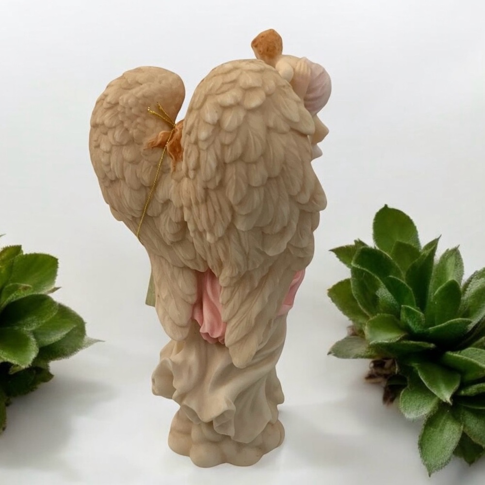 Angel Statue Motherhood Series Mariah, ‘Heavenly Joy” By Roman Seraphim Classics - Picture 8 of 10